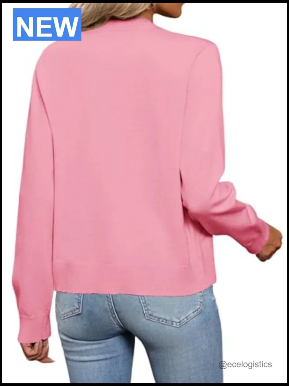 Cardigan Lightweight Crew Neck Button Down Long Sleeve Spring Outfits